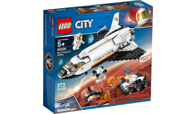 LEGO City mänguklotsid Mars Research Shuttle (60226)