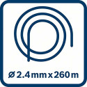 Bosch Cutting GFR 2.4mm x 260m - F016800392