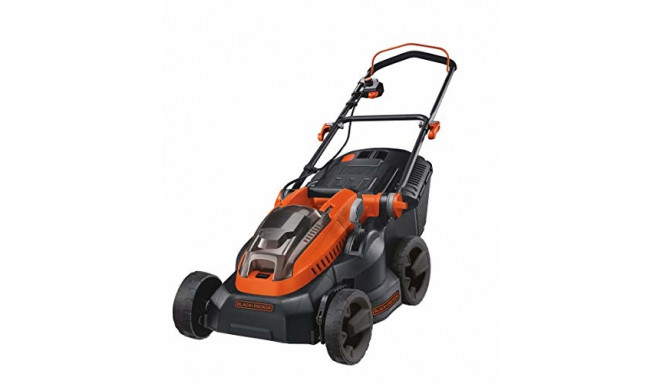 BLACK + DECKER cordless lawn mower CLM3820L2, 36Volt (black / orange, 2x Li-ion battery 2.0 Ah)
