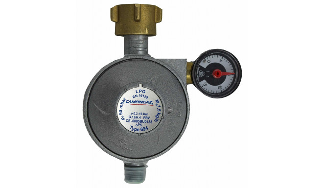 Campingaz Universal Gas-safety regulator 50 mbar, pressure regulator (1.5 kg / h)