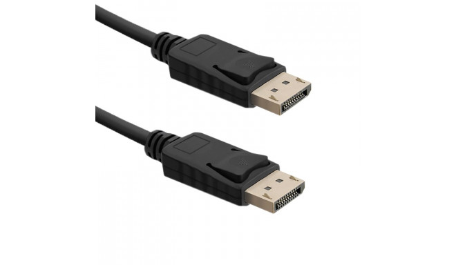 Qoltec kaabel DisplayPort - DisplayPort 1.4 1,5m, must