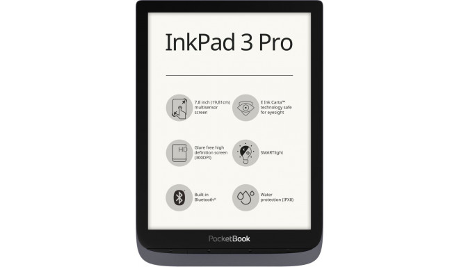PocketBook e-reader InkPad 3 Pro 7.8" PB740-2-J-WW, grey