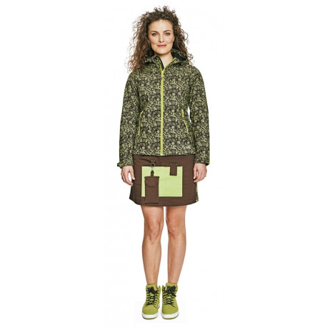 CRV Yowie Printed softshell roheline M