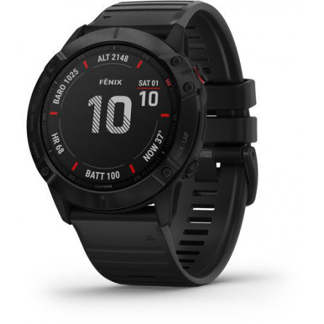 Garmin Fenix 6X PRO, slate grey/must