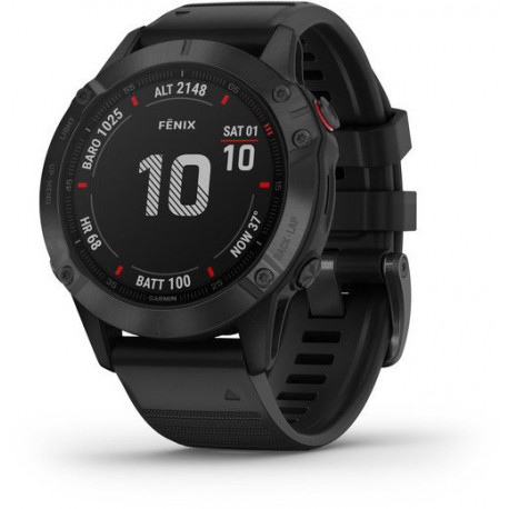 Garmin Fenix 6 PRO, slate grey/черный