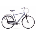 City bicycle for men 21 L ROMET ART NOVEAU 8 grey