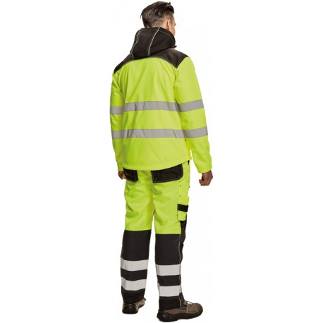 Cerva Knoxfield softshell Hi-Vis kollane XL