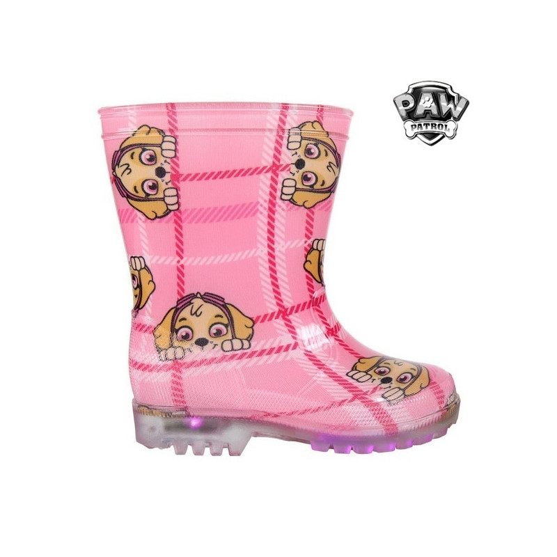 pink water boots