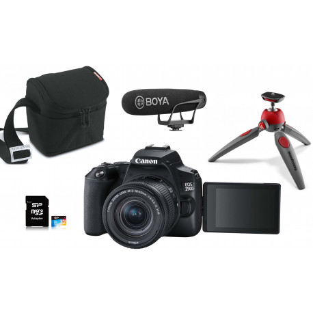 Canon EOS 250D Youtuber Kit, черный