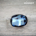 Кольцо Hûggot I´m Blue с родиевым покрытием и кристаллами Swarovski® (17,5 mm)