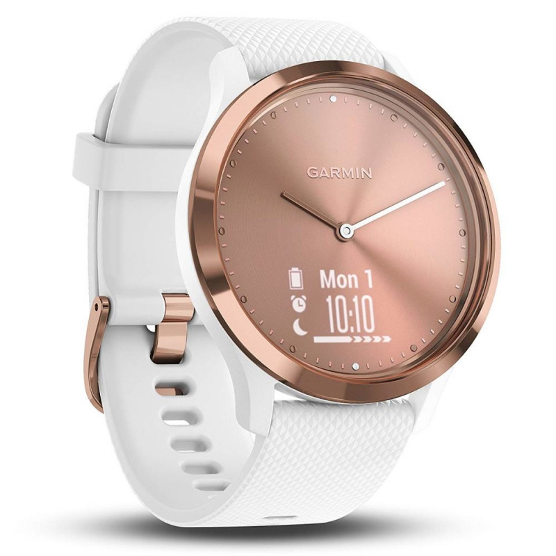 Garmin activity tracker Vivomove HR rose gold white 010 01850 02 Smartwatches Photopoint.lv