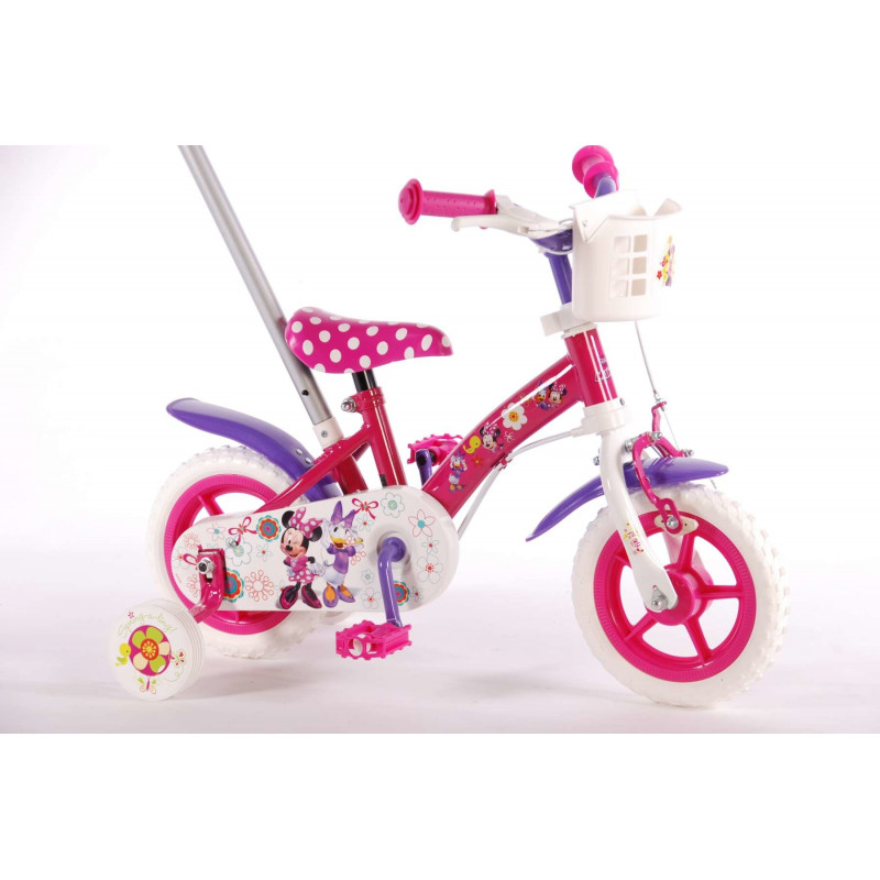 minnie mouse bike with parent handle