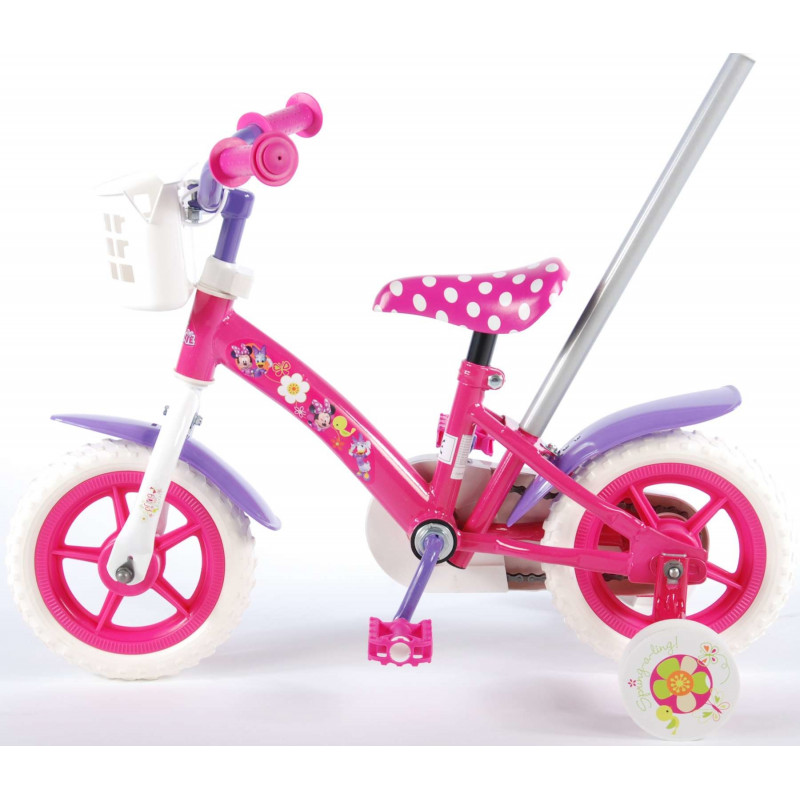 minnie mouse bike with parent handle