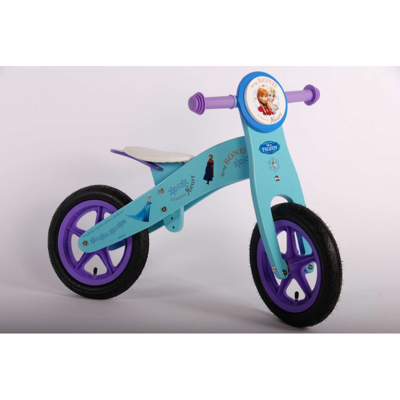 Kids balance bike Disney Frozen wooden 12 inch Volare Children s bikes Photopoint.lv