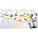 City bicycle for women SALUTONI Cartoon 28 inch 50 cm