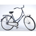 Women's city bicycle SALUTONI Dutch oma bicycle Glamour 28 inch 56 cm