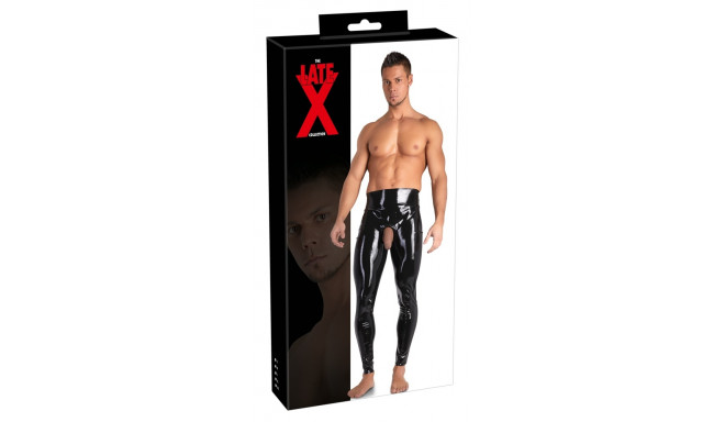 Late X Men s Latex Leggings S Clothes Photopoint.lv