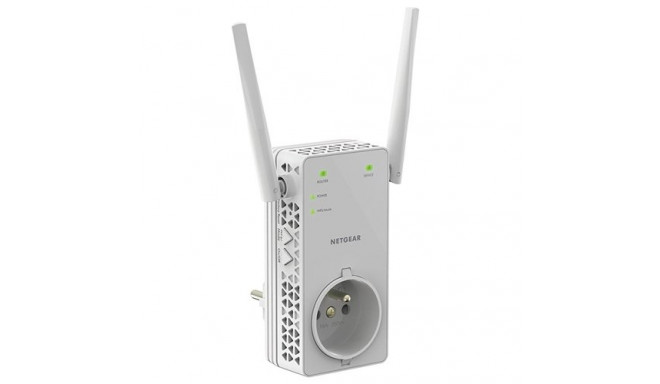 AC1200 WiFi Range Extender boosts dual band WiFi range for speeds up to 1200 Mbps pass-through versi