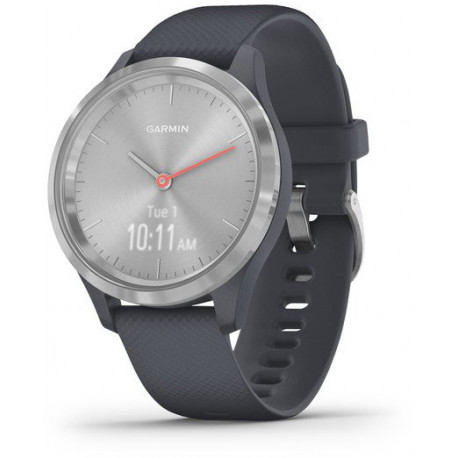 Garmin vivomove 3S Sport, серебристый/синий