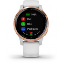 Garmin vivoactive 4S, rose gold/white