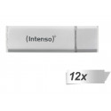 12x1 Intenso Alu Line silver 8GB USB Stick 2.0