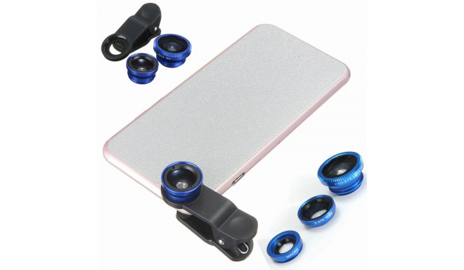 Fotocom 3 in 1 Universal Smartphone Lens Kit