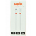 Jupio Micro USB flat cable white 1m