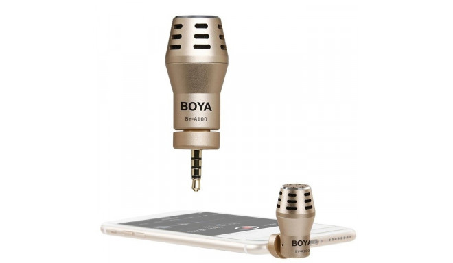 Boya BY-A100 Omnidirectional Condenser Microphone for Smartphones