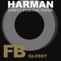 Ilford Harman Direct Positive FB 1K 5x7in/25 B/W Paper