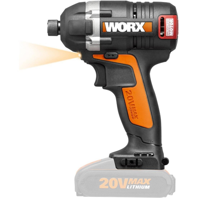 Key impact WORX WX292.9 1 4 Cordless impact drills Photopoint