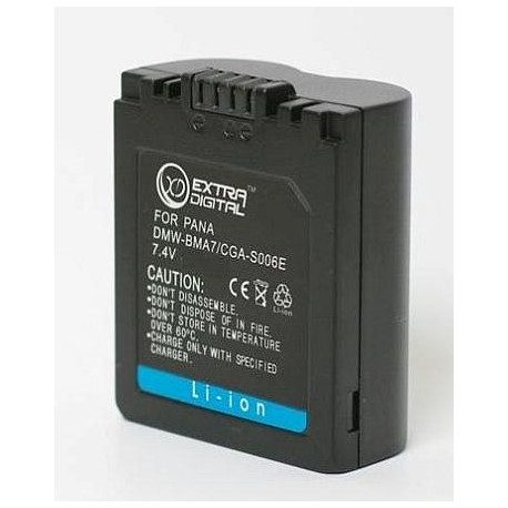 Extra Digital battery Panasonic CGA-S006E