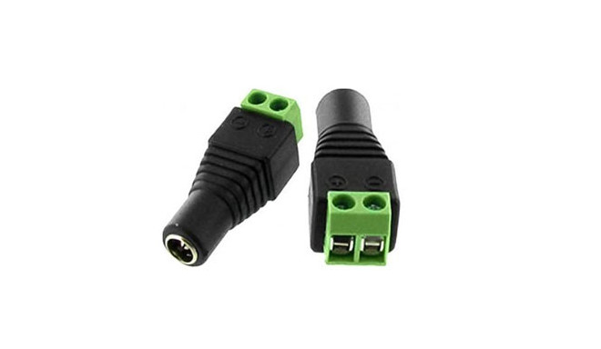 Female DC jack Connector plug 2.1mmx5.5mmį 10pcs