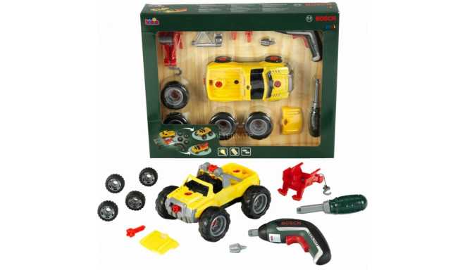 3in1 Construction Set Car with screwdrive