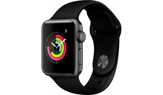 Apple Watch 3 GPS 38mm Sport Band, space grey