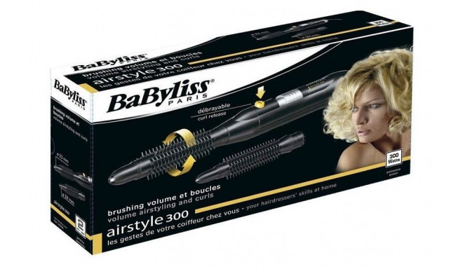 BaByliss 2656E hair styling tool Hot air brush Black 300 W