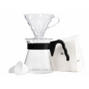 French press for coffee HARIO Pour Over Kit VCSD-02B-EX (black color)