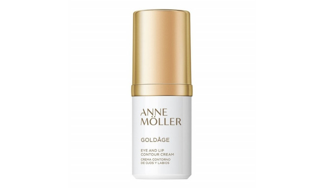 Anti-ageing Cream for the Eye and Lip Contour Goldâge Anne Möller (15 ml)