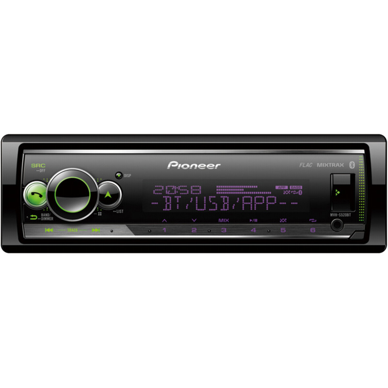 Pioneer mvh s520bt схема