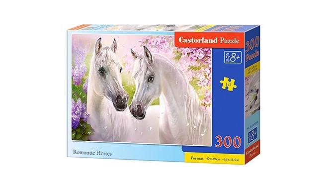 Puzzle 300 elements Romantic Horses