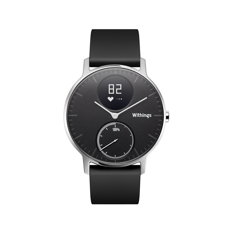 Withings Nokia Steel HR 36mm black Smartwatches Photopoint.lv