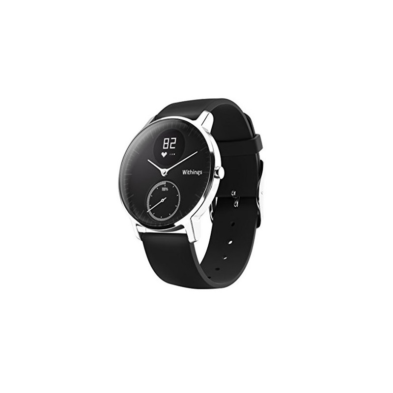 Withings Nokia Steel HR 36mm black Smartwatches Photopoint.lv