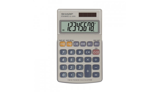 SHARP CALCULATOR HANDHELD BOX EL250S