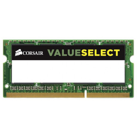 Corsair RAM 8GB DDR3 SO-DIMM 1600MHz Class 11 Value Select LV