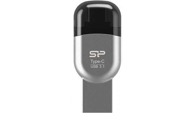 Silicon Power mälukaardilugeja 2in1 microSD USB-C/USB-A, hall