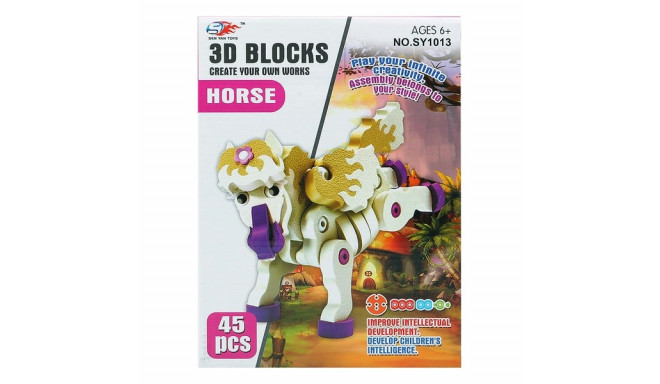 3D Puzzle Horse 113298 (45 Pcs)