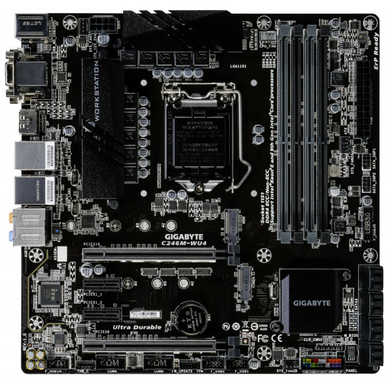 Gigabyte mainboard C246M-WU4 Mehlow C246 UP Mainboards Photopoint