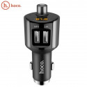 Hoco E19 Умная Авто 2х USB 2.4A Зарядка с FM 