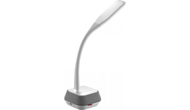 Platinet galda lampa ar skaļruni un USB lādētāju PDLM6U 18W BT (atvērts iepakojums)