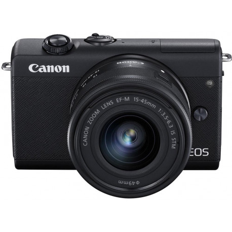 Canon EOS M200 + EF-M 15-45 мм IS STM, черный