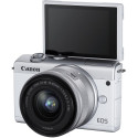Canon EOS M200 + EF-M 15-45 мм IS STM, белый
